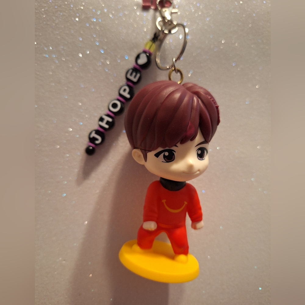 Jhope #11 Encore Edition Tinytan Mcdonalds Keychain Charm